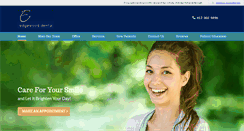 Desktop Screenshot of edgewooddentalassociates.com